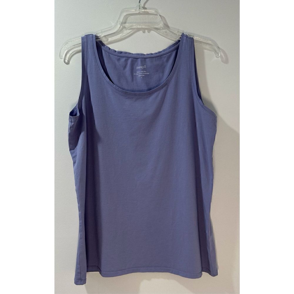 Pure Jill women’s purple tank top size Small 4/6. #40-1000